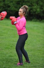 LAUREN GOODGER Working Out in King George