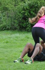 LAUREN GOODGER Working Out in King George
