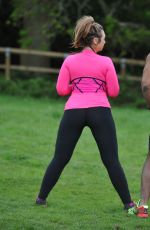 LAUREN GOODGER Working Out in King George
