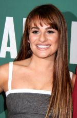LEA MICHELE at Barnes & Noble in New York