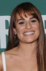 LEA MICHELE at Barnes & Noble in New York