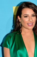 LEA MICHELE at FOX Upfront Presentation in New York