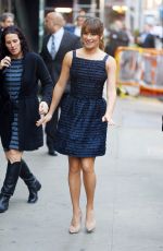 LEA MICHELE at Good Morning America in New York
