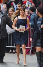 LEA MICHELE at Good Morning America in New York