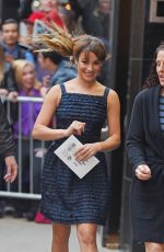 LEA MICHELE at Good Morning America in New York