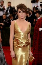 LEA MICHELE at MET Gala 2014 in New York