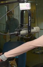 LEA MICHELE at SiriusXM Studios in New York