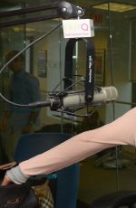 LEA MICHELE at SiriusXM Studios in New York
