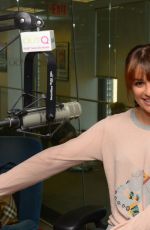 LEA MICHELE at SiriusXM Studios in New York