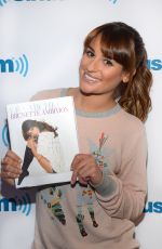 LEA MICHELE at SiriusXM Studios in New York