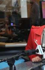 LEA MICHELE at The Elvis Duran Z100 Morning Show in New York