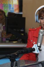 LEA MICHELE at The Elvis Duran Z100 Morning Show in New York