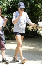 LEA MICHELE Out for a Hike in Sherman Oaks