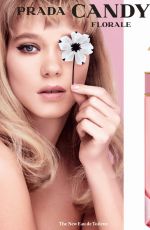 LEA SEYDOUX by Steven Meisel for Prada Candy Florale