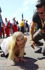 LEANN RIMES at Indy 500