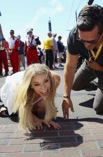 LEANN RIMES at Indy 500