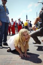 LEANN RIMES at Indy 500