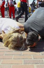 LEANN RIMES at Indy 500