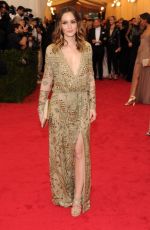 LEIGHTON MEESTER at MET Gala 2014 in New York