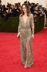 LEIGHTON MEESTER at MET Gala 2014 in New York