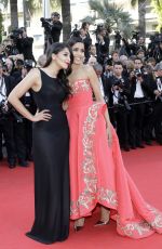 LEILA BEKHTI at The Homesman Premiere at Cannes Film Festival