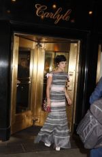 LILY ALLEN at MET Gala 2014 in New York