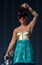 LILY ALLEN Performs at BBC Radio 1 Big Weekend in Glasgow