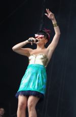 LILY ALLEN Performs at BBC Radio 1 Big Weekend in Glasgow