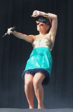 LILY ALLEN Performs at BBC Radio 1 Big Weekend in Glasgow