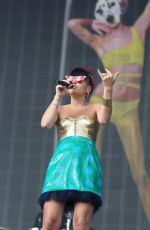 LILY ALLEN Performs at BBC Radio 1 Big Weekend in Glasgow