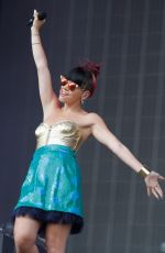 LILY ALLEN Performs at BBC Radio 1 Big Weekend in Glasgow