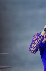 LILY ALLEN Performs on Canal Plus TV Show at Cannes Film Festival