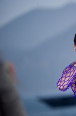 LILY ALLEN Performs on Canal Plus TV Show at Cannes Film Festival