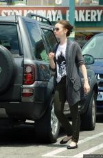 LILY COLLINS Out and About in Los Angeles 2205