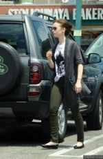 LILY COLLINS Out and About in Los Angeles 2205