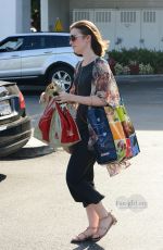 LILY COLLINS Out Shopping in Beverly Hills 1805