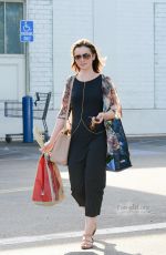 LILY COLLINS Out Shopping in Beverly Hills 1805