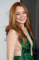 LINDSAY LOHAN at Gabrielle’s Gala 2014 in London