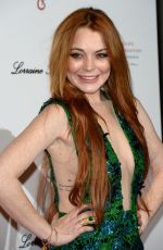 LINDSAY LOHAN at Gabrielle’s Gala 2014 in London