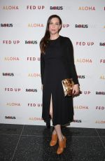 LIV TYLER at Fed Up Premiere in New York