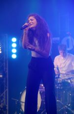 LORDE Performs at BBC Radio 1 Big Weekend in Glasgow