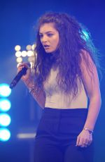 LORDE Performs at BBC Radio 1 Big Weekend in Glasgow