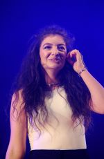 LORDE Performs at BBC Radio 1 Big Weekend in Glasgow