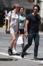 LOURDES LEON in Shorts Out in New York