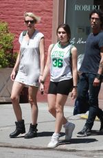 LOURDES LEON in Shorts Out in New York