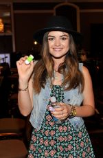 LUCY HALE at 2014 Billboard Music Awards Appreciation Lounge in Las Vegas