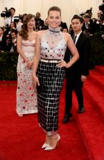 MARGOT ROBBIE at MET Gala 2014 in New York