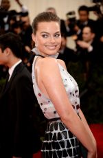 MARGOT ROBBIE at MET Gala 2014 in New York
