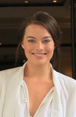 MARGOT ROBBIE Leaves Her Hotel in New York