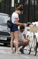 MARGOT ROBBIE Out and About in London